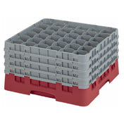 Cambro 36S900416 Camrack® Glass Rack With (4) Soft Gray Extenders Full Size
