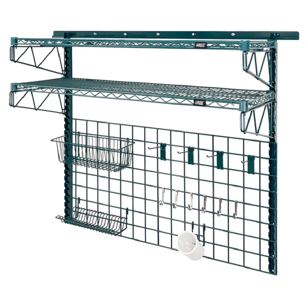 Quantum SGK-562448-1P Store Grid Medium-Duty Kit Includes: (1) 56" Wall Track