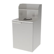 GSW USA S-WRA32 Waste Receptacle 32 Gallon Top Tray Shelf