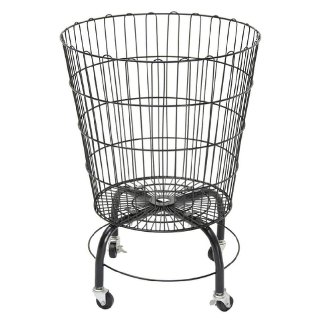 Hubert 58959 - Dump Bin, 21-1/2" Dia. X 24-1/2"H, Medium