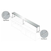 Advance Tabco CU-24-84 Overshelf Single 84"W X 24"D
