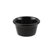 CAC China MRKF-2-BLK Ramekin 2 Oz. 2-7/8" Dia. Round