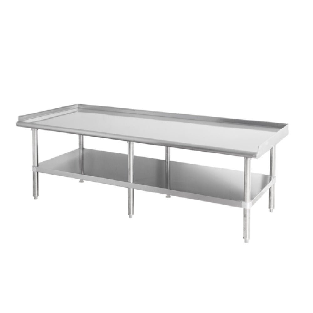 Sapphire Manufacturing SMES-3060S Equipment Stand 60”W X 30”D 16/400 Stainless Steel Reinforced Top