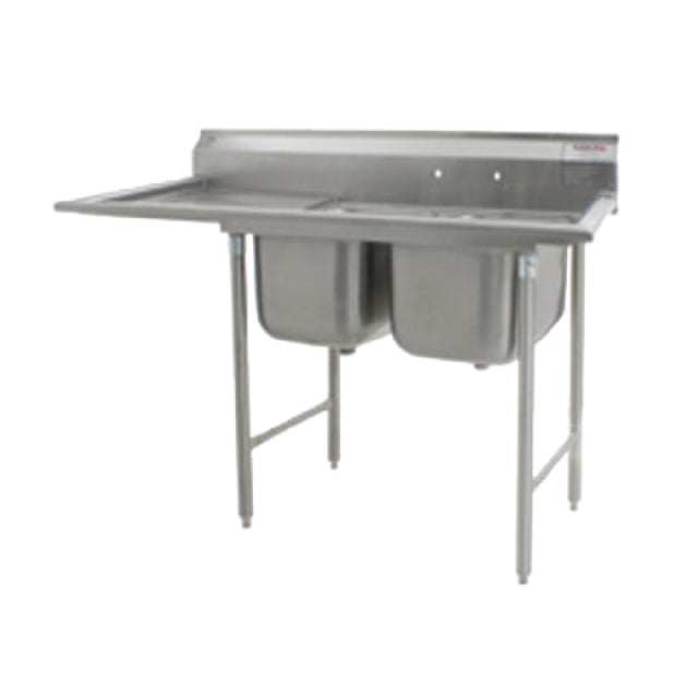 Eagle 414-24-2-24L 414 Series Sink Two Compartment 78-3/4"W X 31-3/4"D