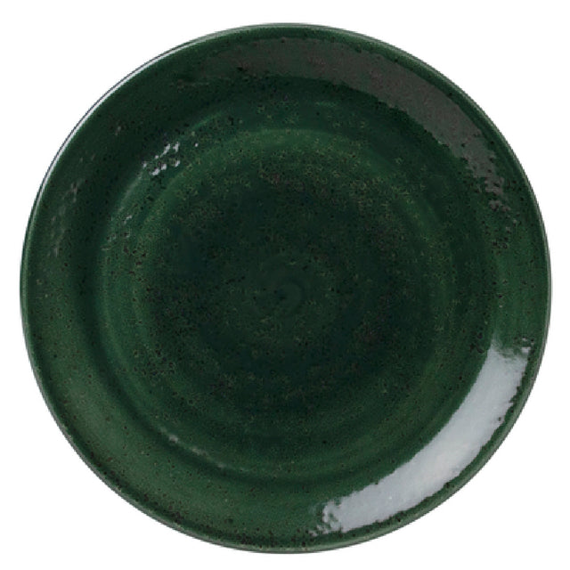 Steelite 12030567 Taste Coupe Plate 8.0"Vesuvius Burnt Emerald