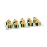 TableCraft Products CW2106Y - Cooling Plate Platter, 13-1/4" X 6-3/4" X 3/8", Rectangle