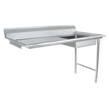Empura EUDT60R - Soiled Dishtable, 60"W X 30"D X 41.5"H, Undercounter