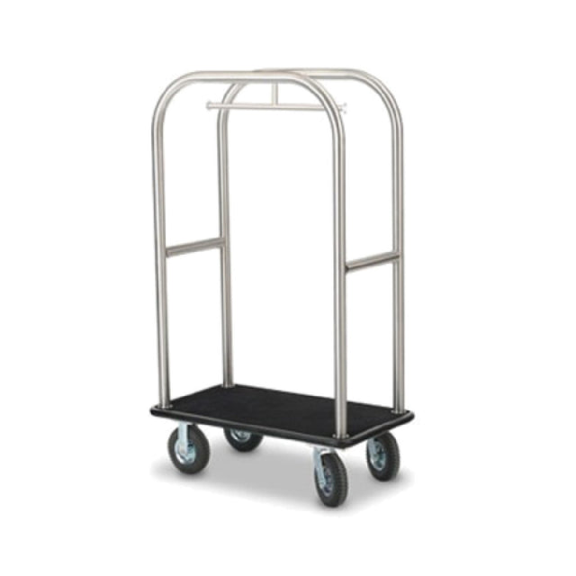 Forbes Industries 2512-SS Specialty Luggage Cart 2" Diameter Tubular Superstructure