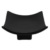 Vertex China AV-4AD-BK Appetizer Dish 3-1/2" X 3-1/2" X 1-11/16"H Square