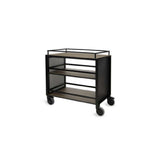 Arc Cardinal FP877 Abert Industrial Trolley (L:35.0'' X W:19.6'') ['Powder Coated Steel'
