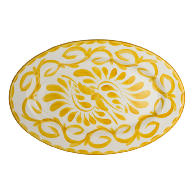Steelite A123P145 Platter Oval Rolled Edge 13.75" X 9.125" Puebla