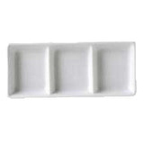 Vertex China AV-D3 Sauce Dish 3-compartment 2 Oz. Per Well