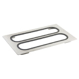 TableCraft Products CW1106BRS - Tri-Ply Serveware Templates, 21-5/8" X 13-1/2", Fits (2) 123506 Or 123505