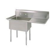 BK Resources BKS-1-1620-12-18R Sink One Compartment 36-1/2"W X 25-13/16"D X 43-3/4"H Overall Size