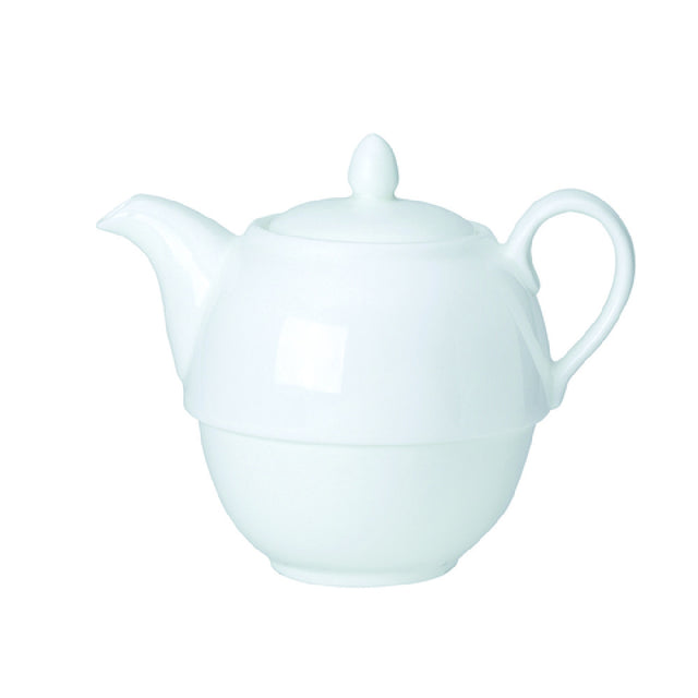 Steelite 82000AND0411BL Teapot Lid 2.25" X 1.625" Whiteware