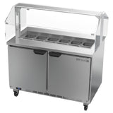 Beverage Air SPE48HC-12-SNZ Sandwich Top Refrigerated Counter With Sneezeguard