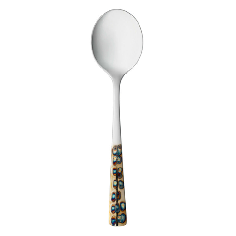 Libbey 702 016 Bouillon Spoon 7” Micro-burnt Finish Handle