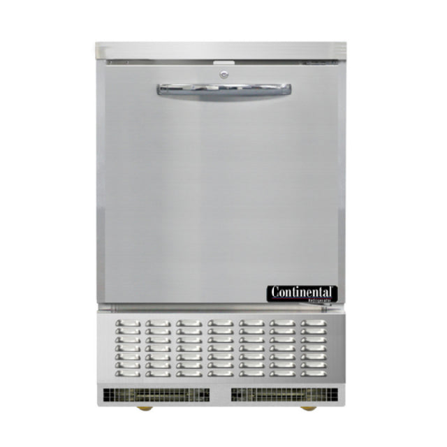Continental Refrigerator UCF24SN Undercounter Freezer Shallow Depth 24" W