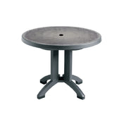 Grosfillex US921002 Aquaba Outdoor Table 38" Dia. Round