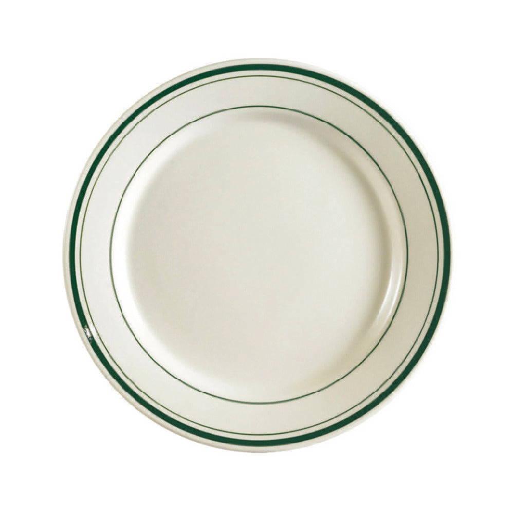 CAC China GS-22 Greenbrier Plate 8-3/8" Dia. X 1"H Round