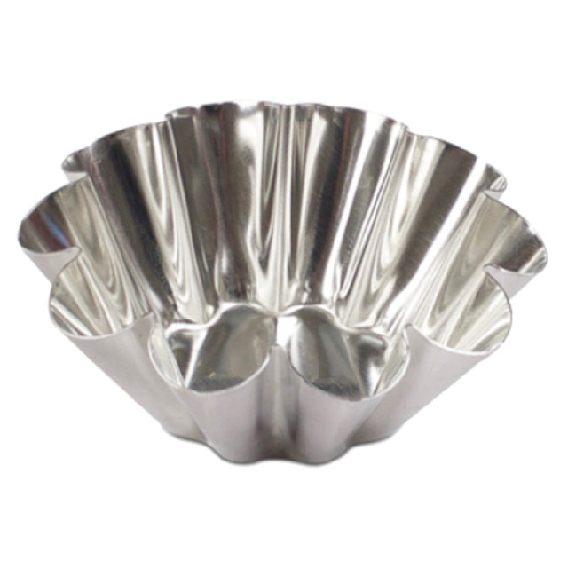 JB Prince M118 80 Mold 3-1/8" Dia. X 1-1/4"H Brioche