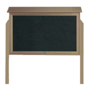 Aarco PLD3045TLDPP-8 Message Center 45"W X 30"H Freestanding