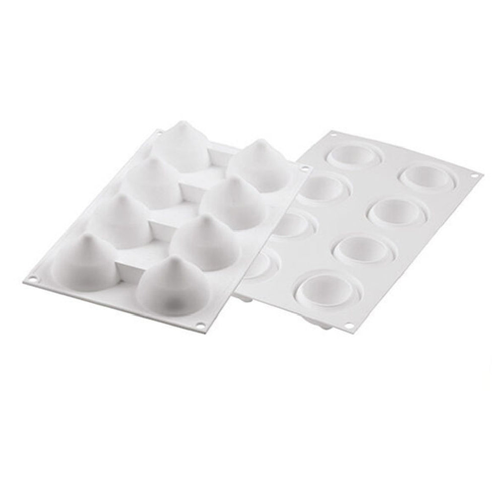 Louis Tellier CURVE GOUTTE 55 Silikomart Curve Flex Series Goutte Mold Teardrop Shaped