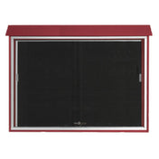Aarco PLDS4052L-7 Message Center 52"W X 40"H Wall Mounted