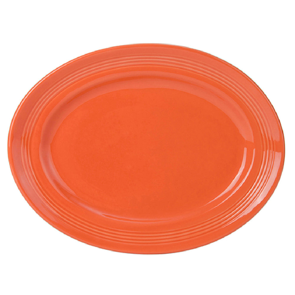 Tuxton CPH-136 Platter 13-3/4" X 10-1/2" Oval