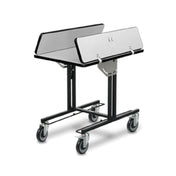 Forbes Industries 4972 Deco Series Room Service Table 35-1/2"L X 39-1/2"W Tilt-up Rectangular