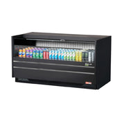 Turbo Air TOM-60UC-W(B)-N Drop-In Horizontal Open Display Case Low Profile 8.6 Cu. Ft. Capacity