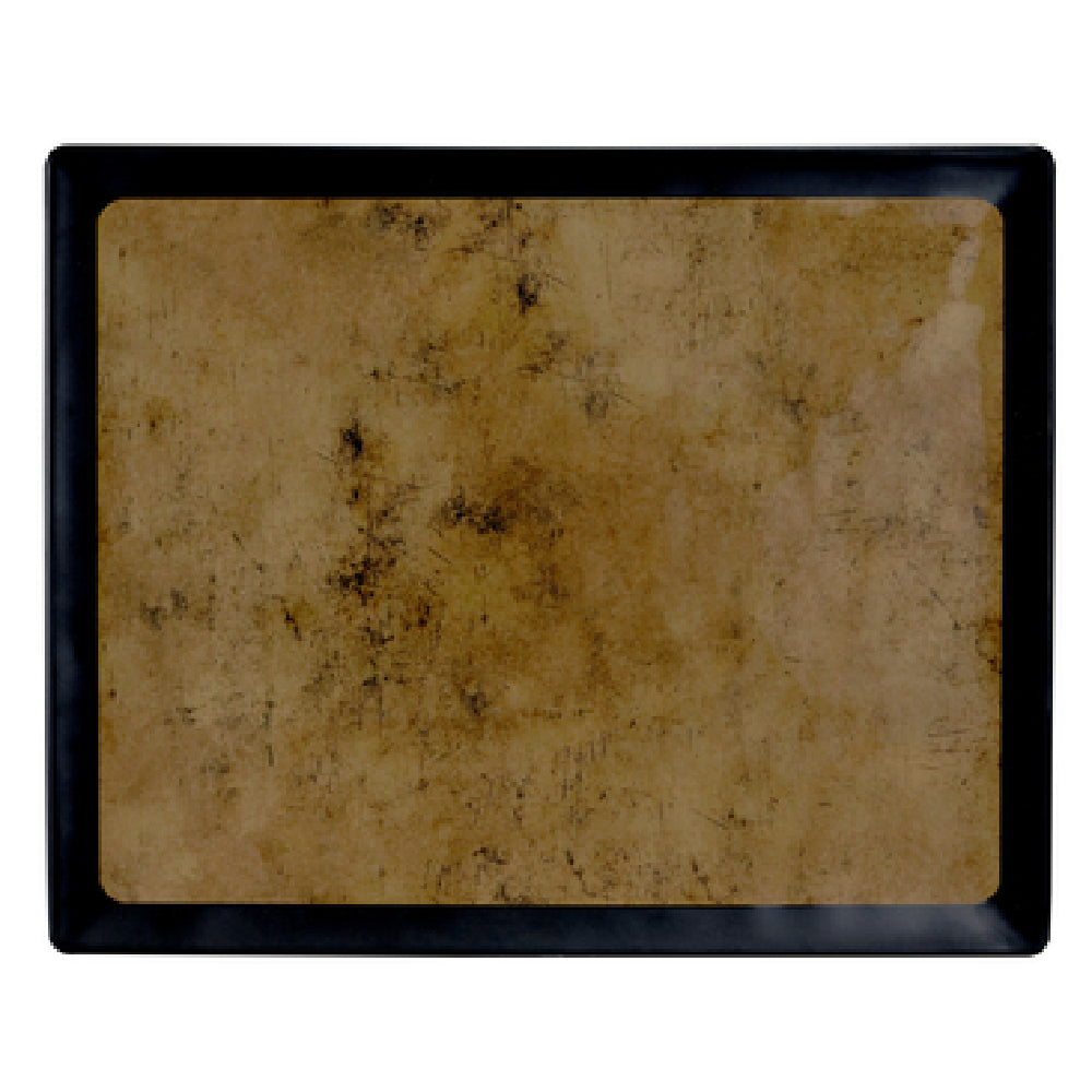 GET Enterprises B178128-GLDB Elite Global Solutions Tray 12-5/8"L X 10-3/8"W X 1/2"H Rectangular