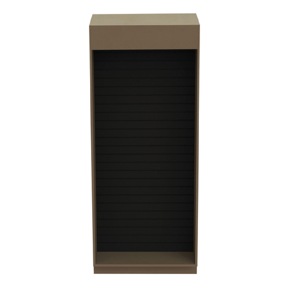 Hubert 52010 - Expressly Hubert® Micro Market Slatwall Snack Kiosk - 36"W X 26 3/4"D X 88"H