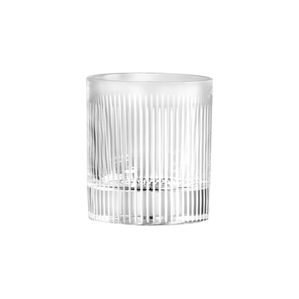 Steelite 679RCR395 Cut DOF Glass 9.75 Oz. (H 3-3/4" M 3-1/4" T 3-3/8" B 3-1/8") EcoCrystal
