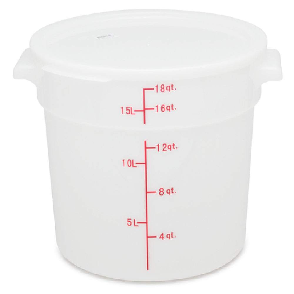Royal ROY PPRS 16 - Storage Container, 18 Qt., Round