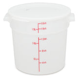 Royal ROY PPRS 16 - Storage Container, 18 Qt., Round