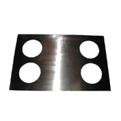 APW Wyott 14890 Adapter Plate For (4) 5" Holes To Convert 12" X 20" Openings