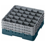 Cambro 25S738414 Camrack® Glass Rack With (3) Soft Gray Extenders Full Size
