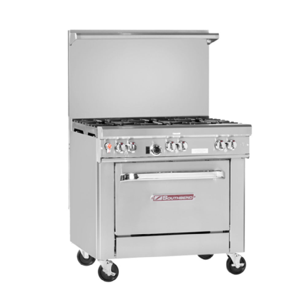 Southbend H4364D_220/60/1_NAT Ultimate Restaurant Range Gas/electric