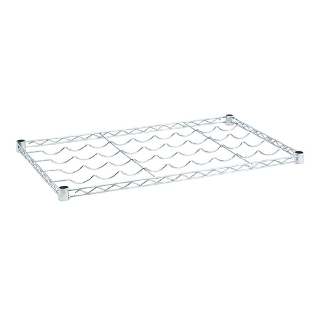 Hubert 18453 - Kratos Wire Wine Shelf, 36"W X 24"D, (16) Bottle