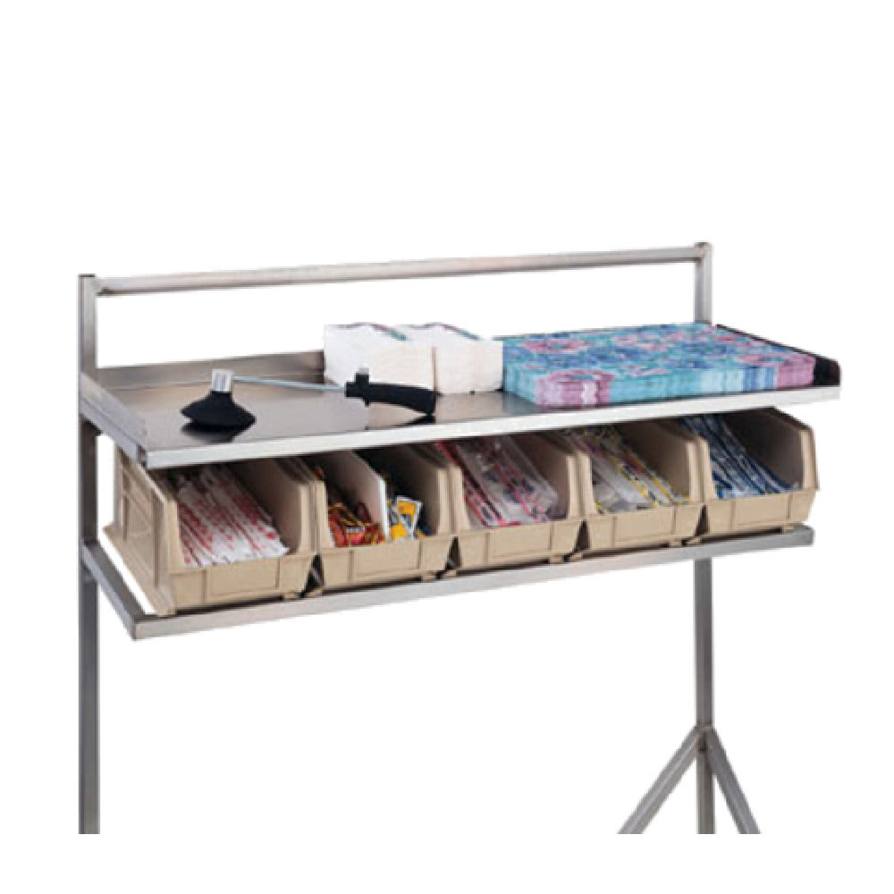 Dinex DXPISSS72 Starter Station 16-gauge Stainless Steel Frame 18-gauge Top Shelf
