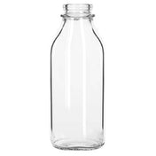 Libbey 92129 Milk Bottle 33-1/2 Oz. (991 Ml) Nostalgic Milk Bottle Shape