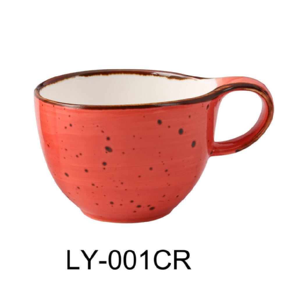Yanco LY-001CR Lyon Coffee/Tea Cup 7 Oz. 4" Dia. X 2-5/8"H