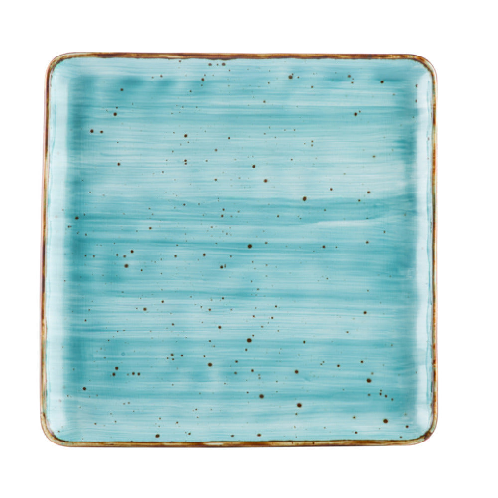 CAC China TUS-SQ16-TQS Tucson Plate 10"L X 10"W X 1/2"H Square