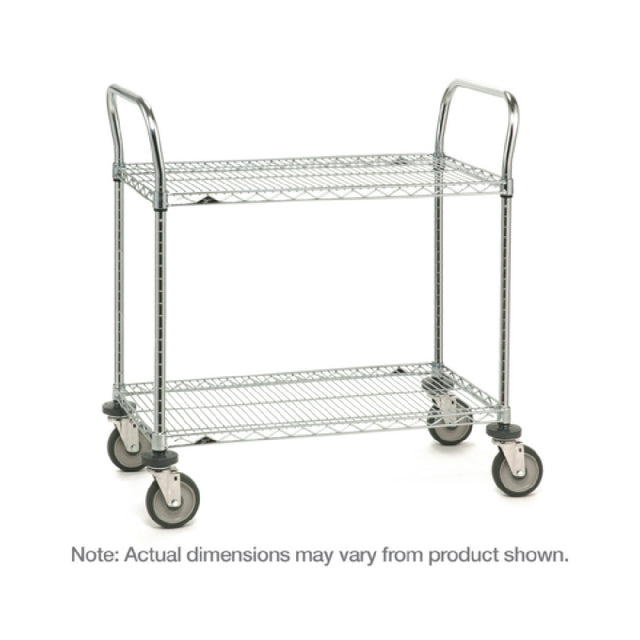 Metro 2SPN43DC SP Heavy Duty Utility Cart Standard Unit 36"W X 21"D X 39"H