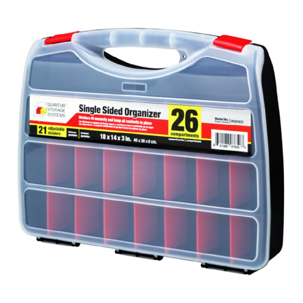 Quantum ORG81832CS - Organizer, Single-sided, 18"L X 14"W X 3"H