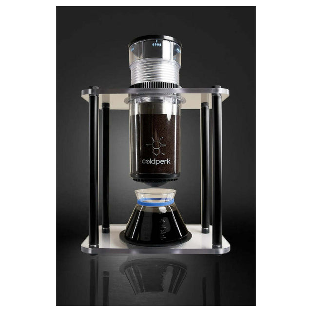 ColdPerk Café 2 - Cold Brew Coffee System, Manual Espresso-strength Coffee Concentrate Brewer
