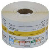 NatlChec PIPUS01 - Food Rotation Labels, DuraPeel™, 2" X 3" Rectangular Labels
