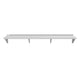 Empura Stainless 1284WS18G 84 Inch Wall Mount Storage Shelf with Brackets