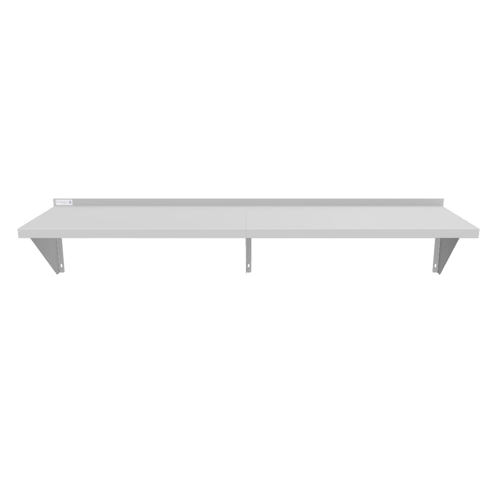 Empura Stainless 1872WS16G 72 Inch Wall Mount Storage Shelf Heavy Duty